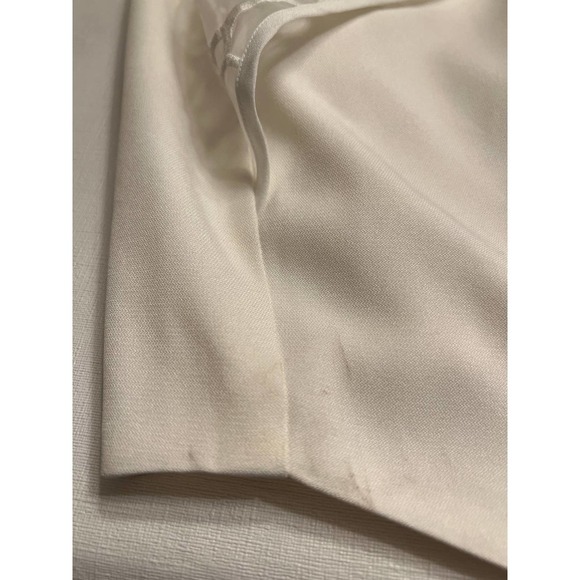 Lumier by Bariano Sleeveless Cream Overlay Geometric Dress Size S - Picture 8 of 10